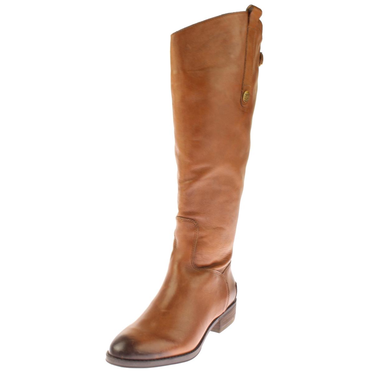 Женские ботинки для верховой езды Sam Edelman Penny2 коричневого цвета, 4 средних размера (B,M), BHFO 6512