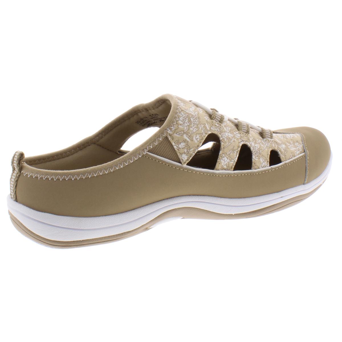 Easy Street Womens Barbara CutOut Sport Open Back Mules