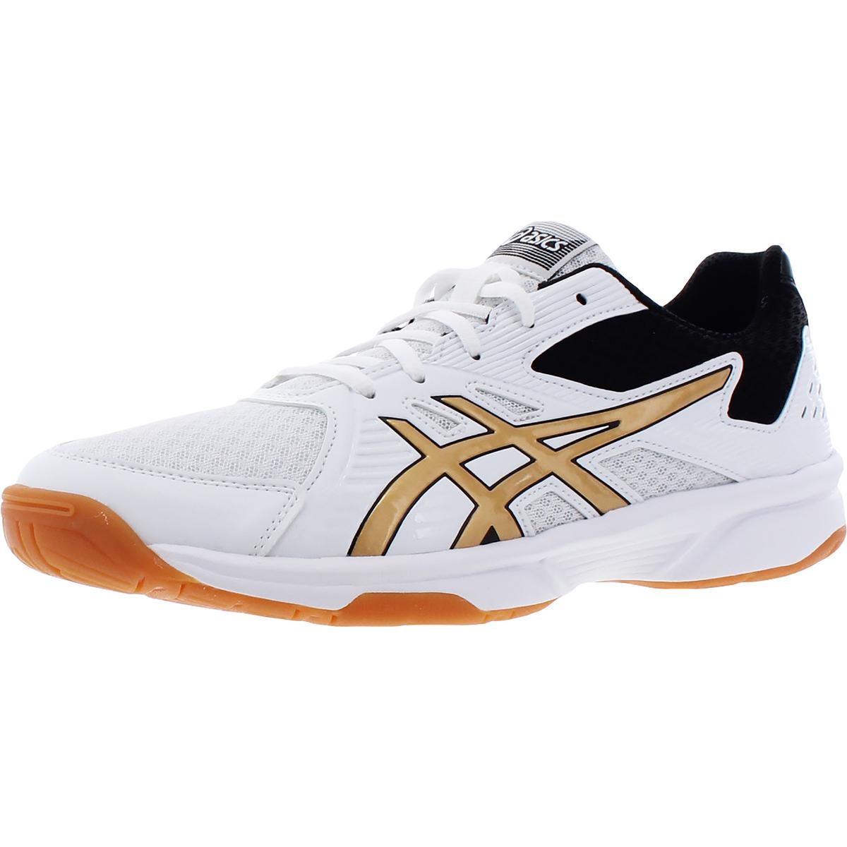 Asics Womens Upcourt 3 White Volleyball Shoes Sneakers 11 Medium (B,M ...