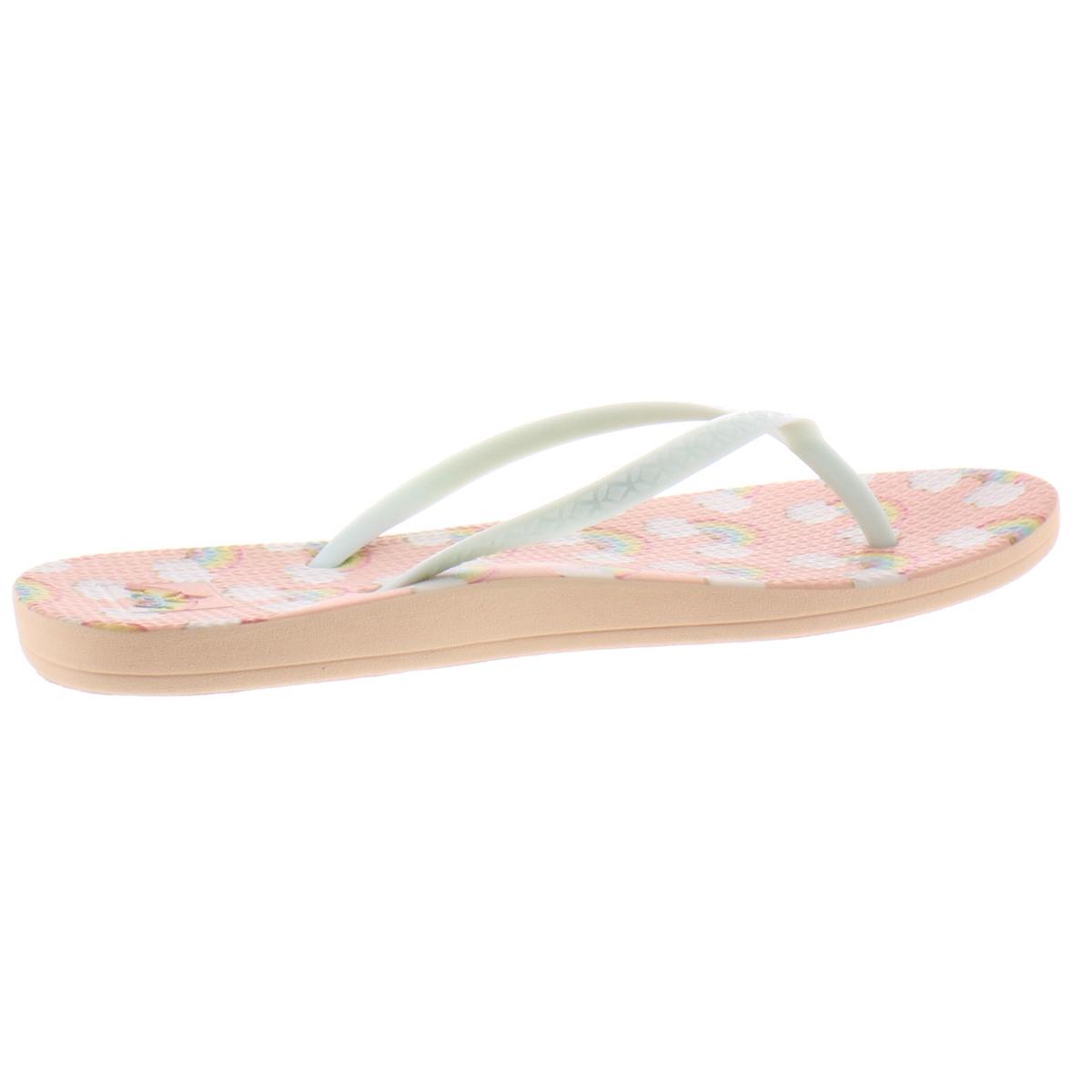 women's blue reef flip flops