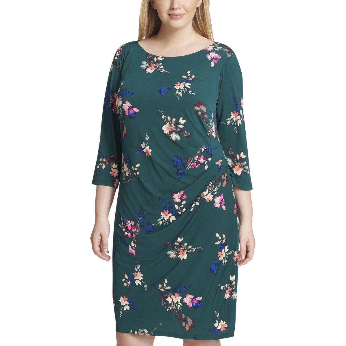 jessica howard green floral dress