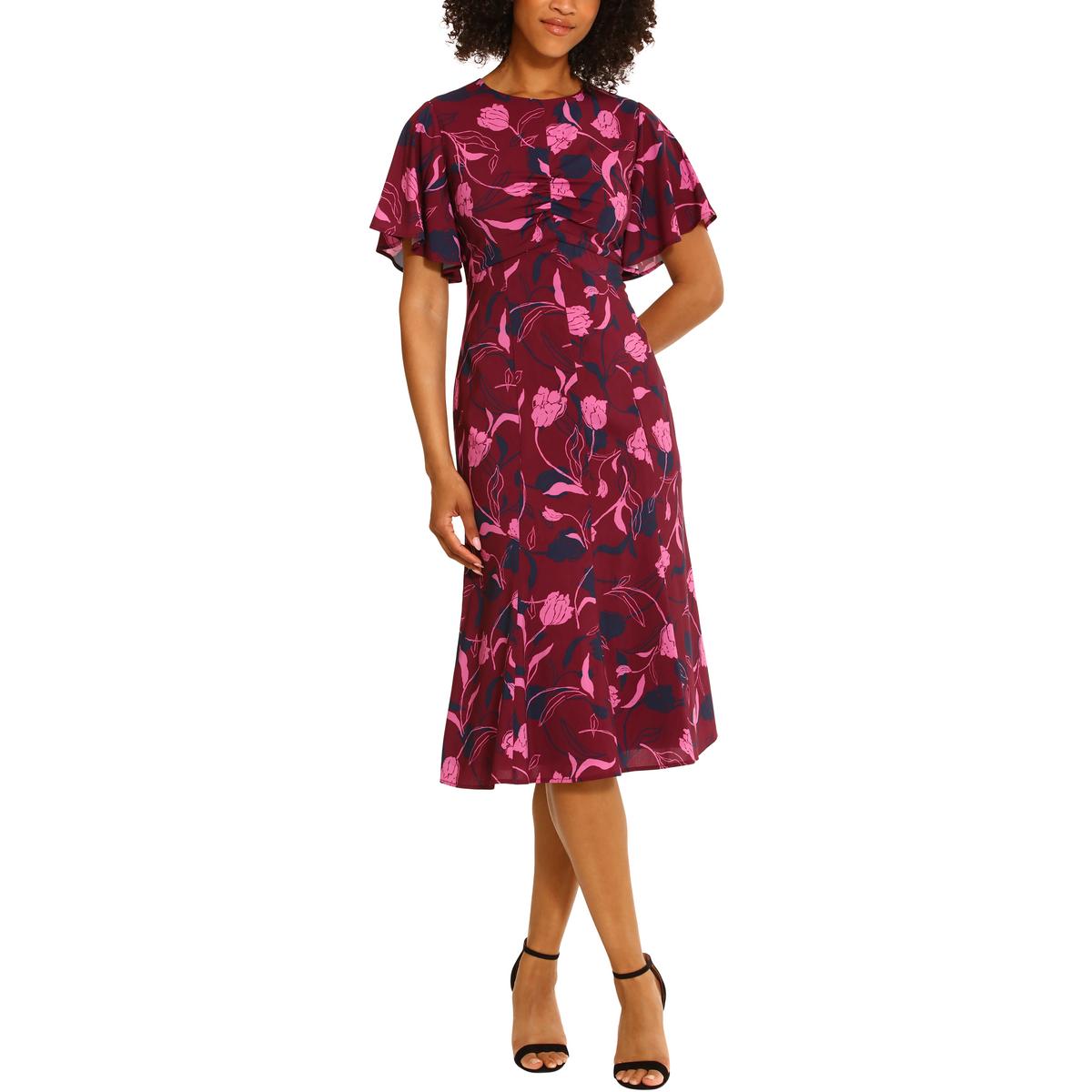 PMUYBHF Dress for Women Long Floral Dress Women Long Women Soild