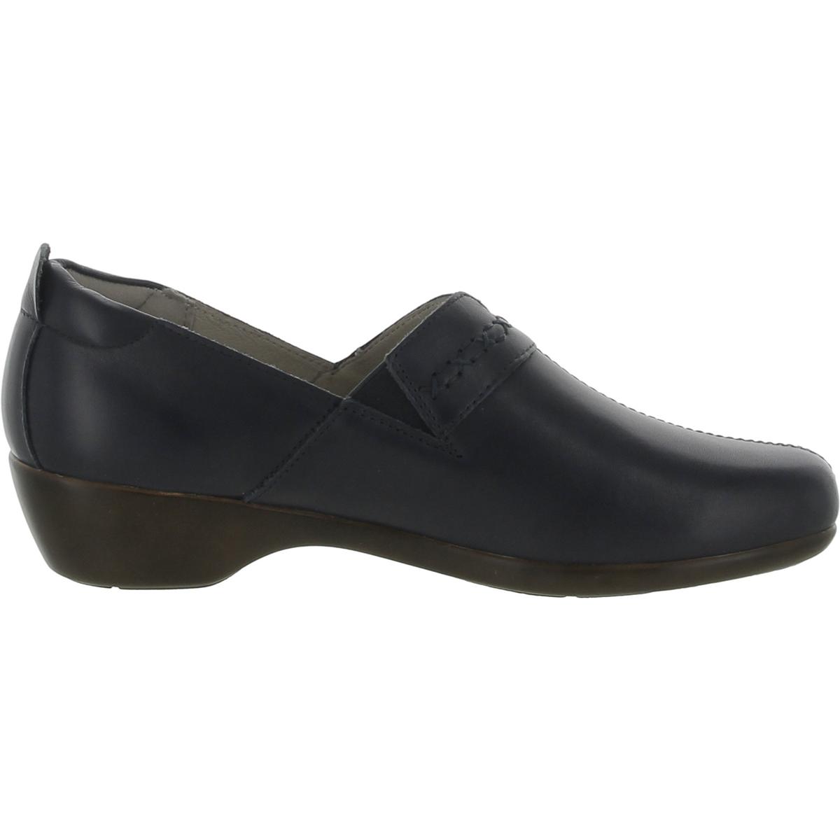 Easy Spirit Dolores Damen-Slipper aus Leder ohne Schnürung Halbschuhe BHFO 6886 - Bild 5 von 6