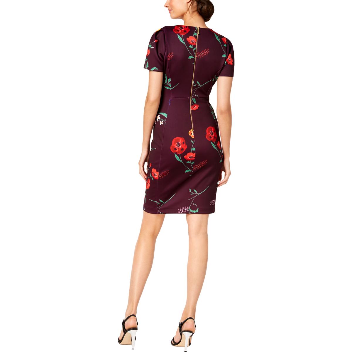 calvin klein floral gown