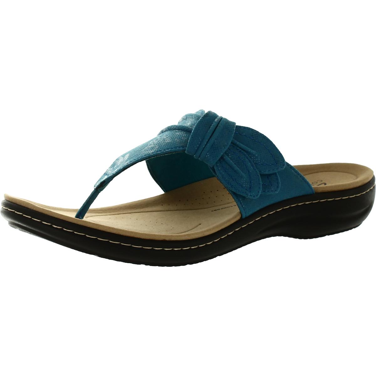 Женские босоножки-стринги Clarks Laurieann Rae с регулируемой посадкой на ремешках BHFO 3557