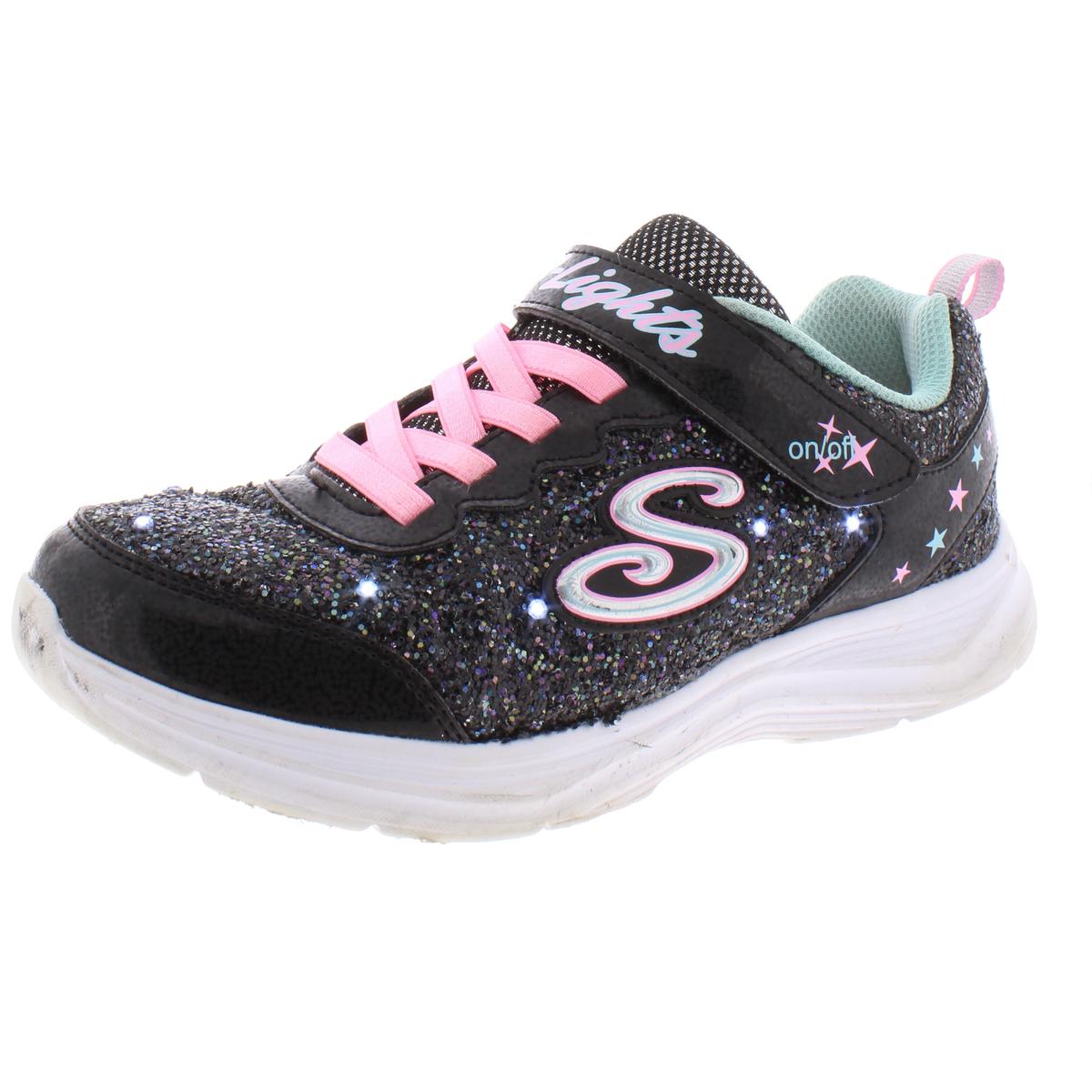 womens black sparkly skechers