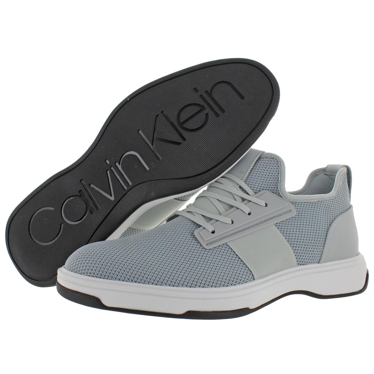 Calvin Klein Mens Phyll Gray Running Shoes Sneakers 11.5 Calvin Klein Mens Phyll Gray Running Shoes Sneakers 11.5