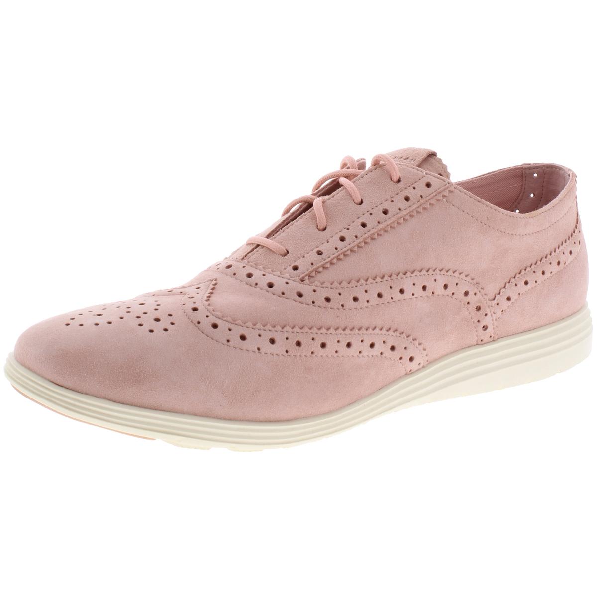 Cole Haan Womens Grand Tour Oxford Pink Fashion Sneakers 10 Medium (B,M ...