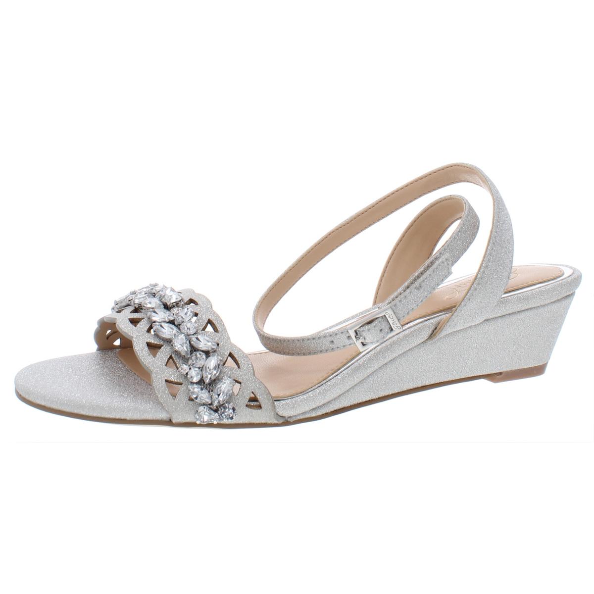 badgley mischka wedge sandals