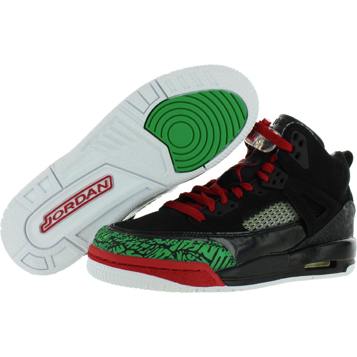 Jordan Boys Spizike BG Black Basketball Shoes 6.5 Medium