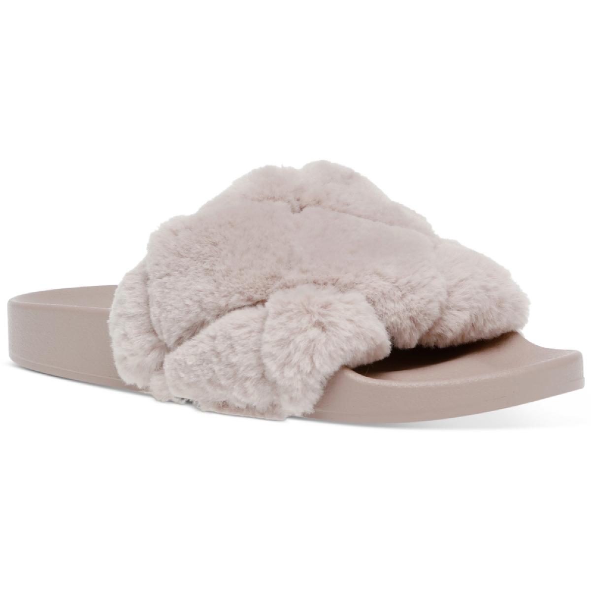 Steve madden sandals with on sale fur