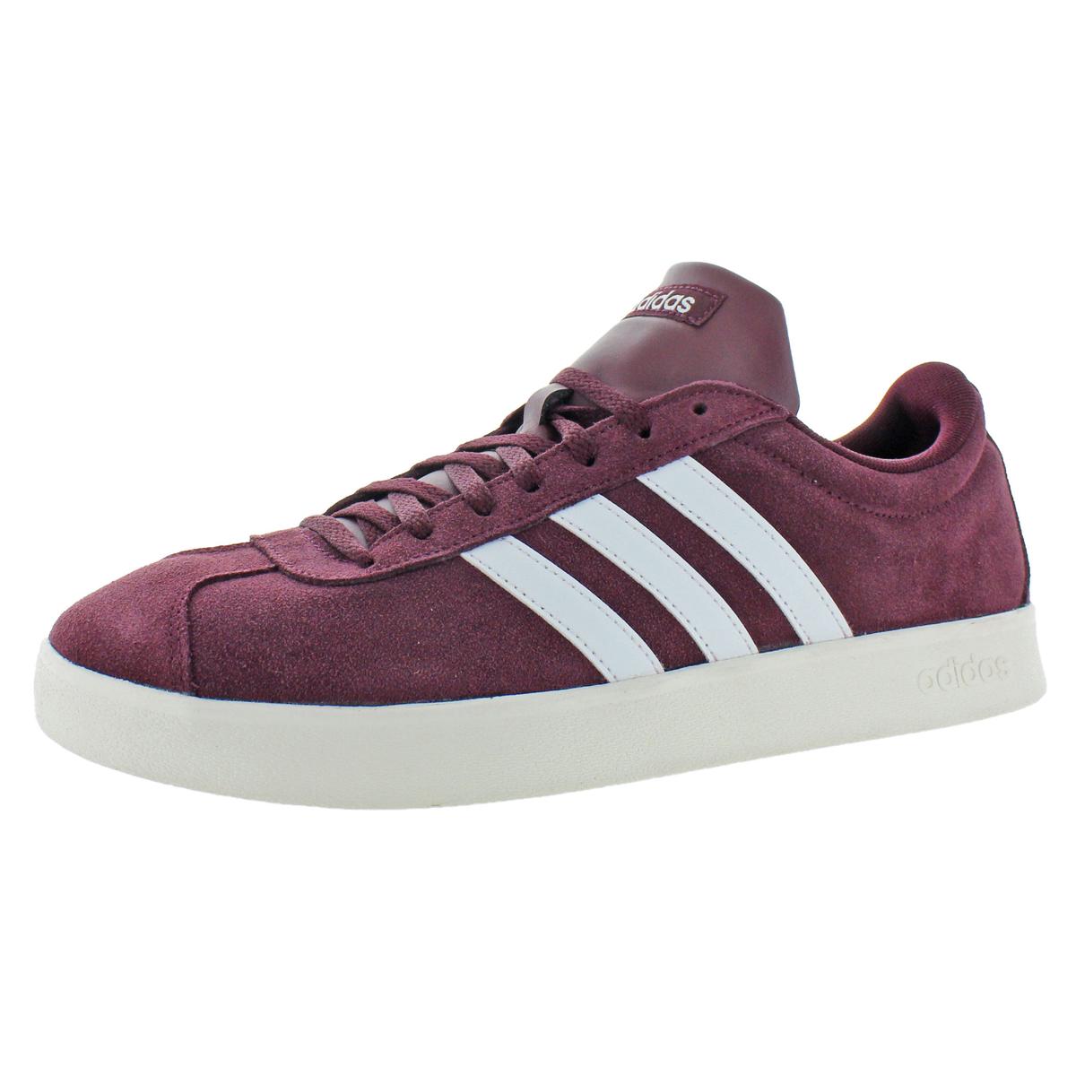 Adidas Mens VL Court 2.0 Purple Skateboarding Shoes 9 Medium (D) BHFO ...