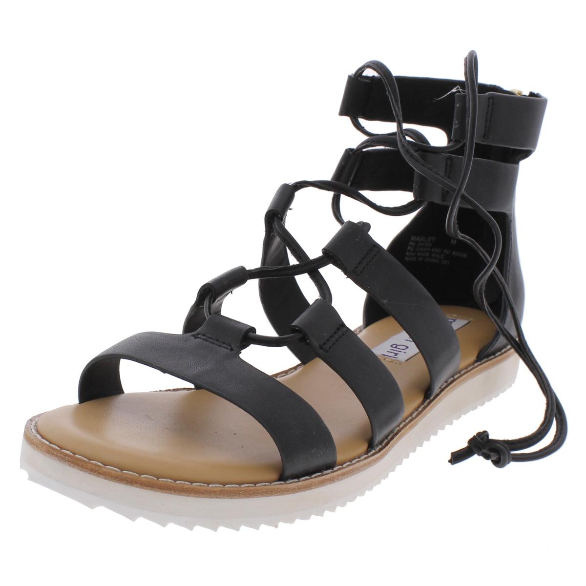 steve madden women's daft studded gladiator sandals
