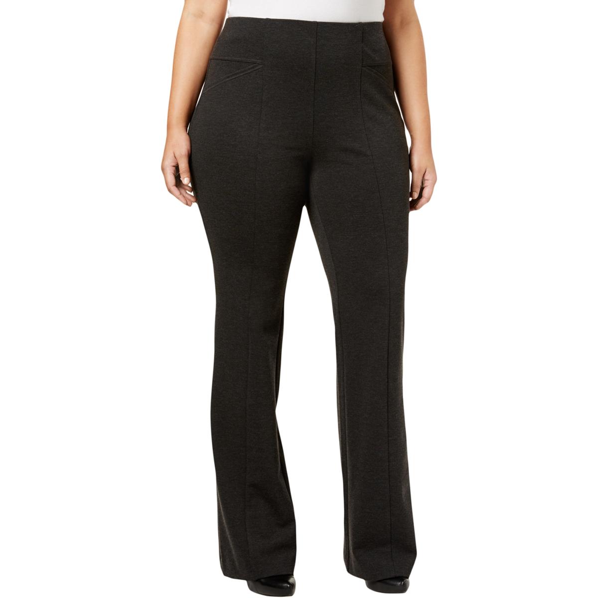 Inc Womens Gray Boot Cut Heathered Everyday High Waist Pants Plus 18w Bhfo 1429 Ebay