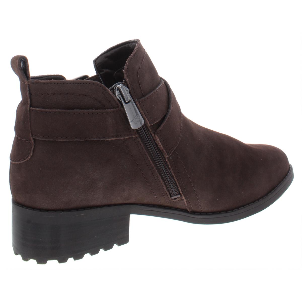 Easy Spirit Womens SEREWARD Brown Ankle Boots Shoes 8 Wide (C,D,W) BHFO ...