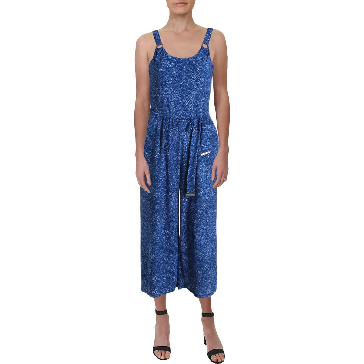 michael kors denim jumpsuit womens