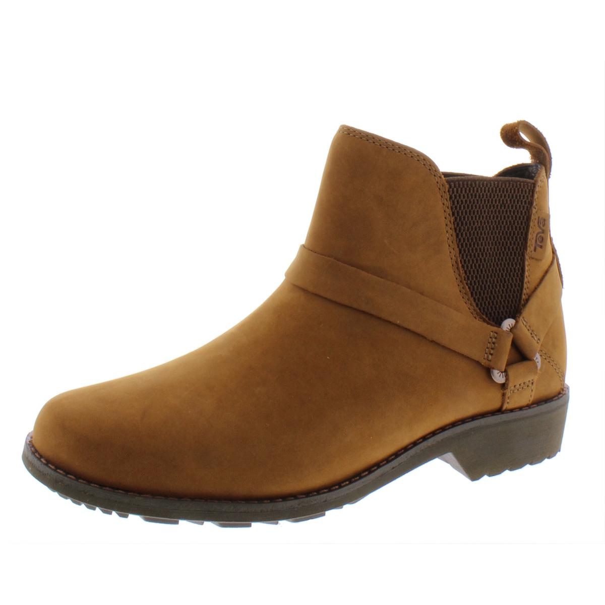 Teva Womens De La Vina Brown Suede Chelsea Boots Shoes 8 Medium (B,M) BHFO 8947 | eBay