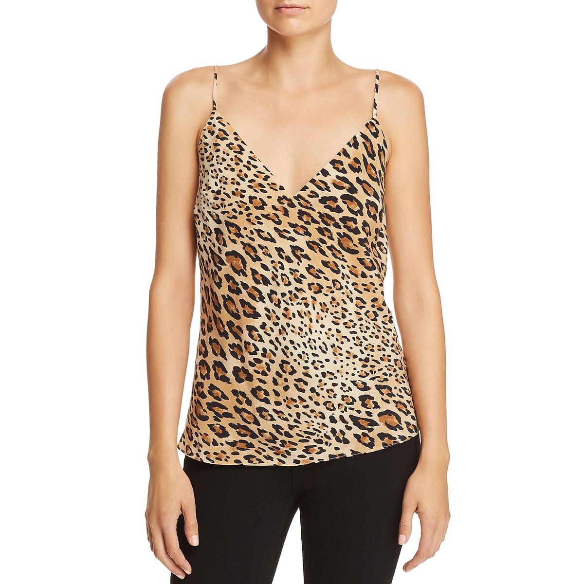 cheetah silk shirt
