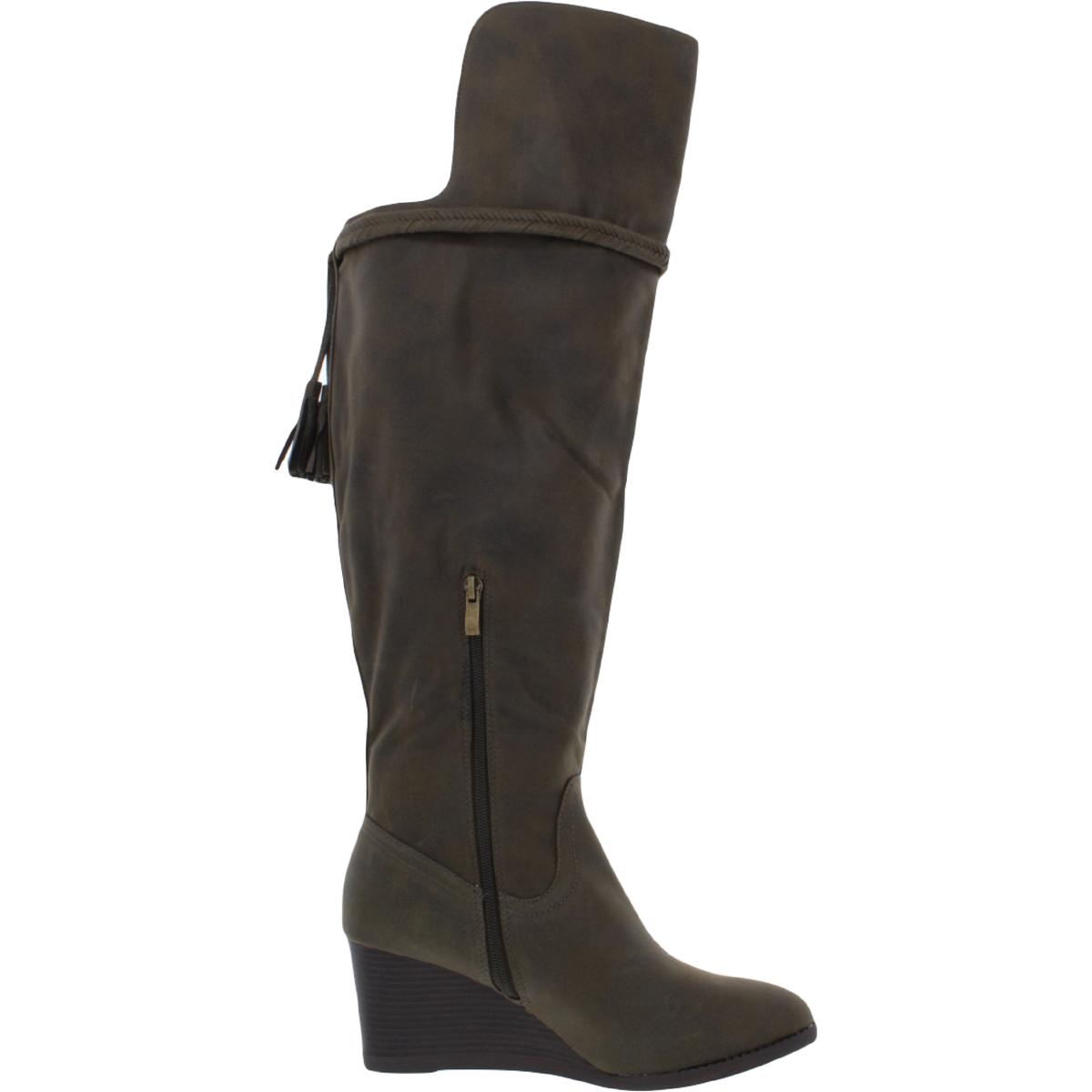 journee collection jezebel women's wedge boots