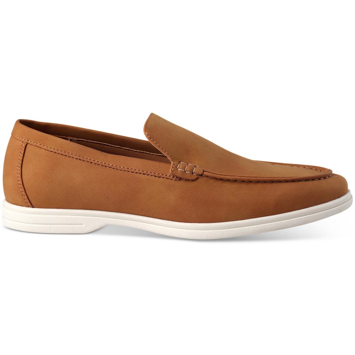 Alfani Mens Porter Faux Leather Memory Foam Slip On Loafers Shoes BHFO 7702 - Picture 5 of 5
