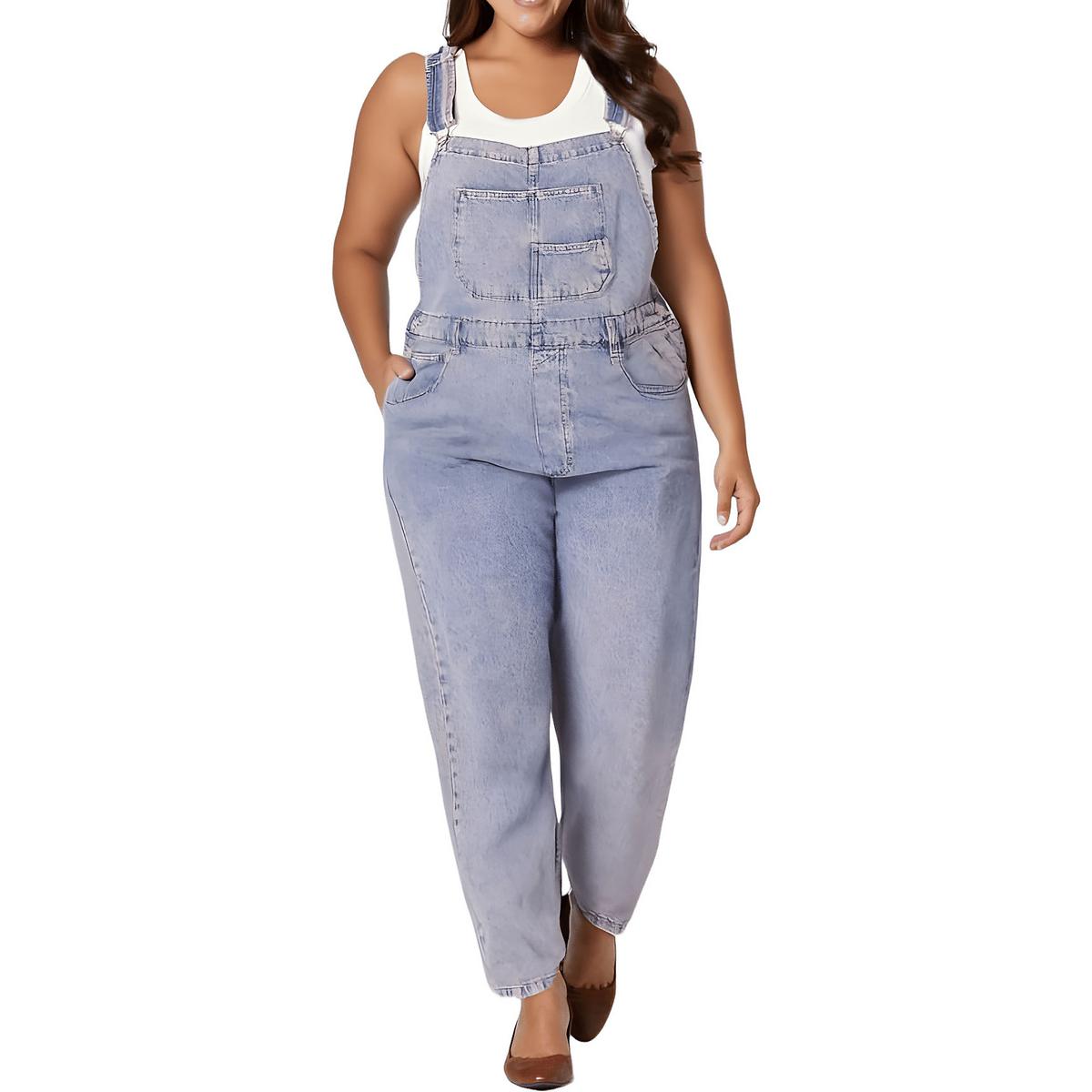 Мы предлагаем бесплатные женские легкие джинсовые комбинезоны Ziggy Denim для стирки, джинсовый комбинезон BHFO 0686