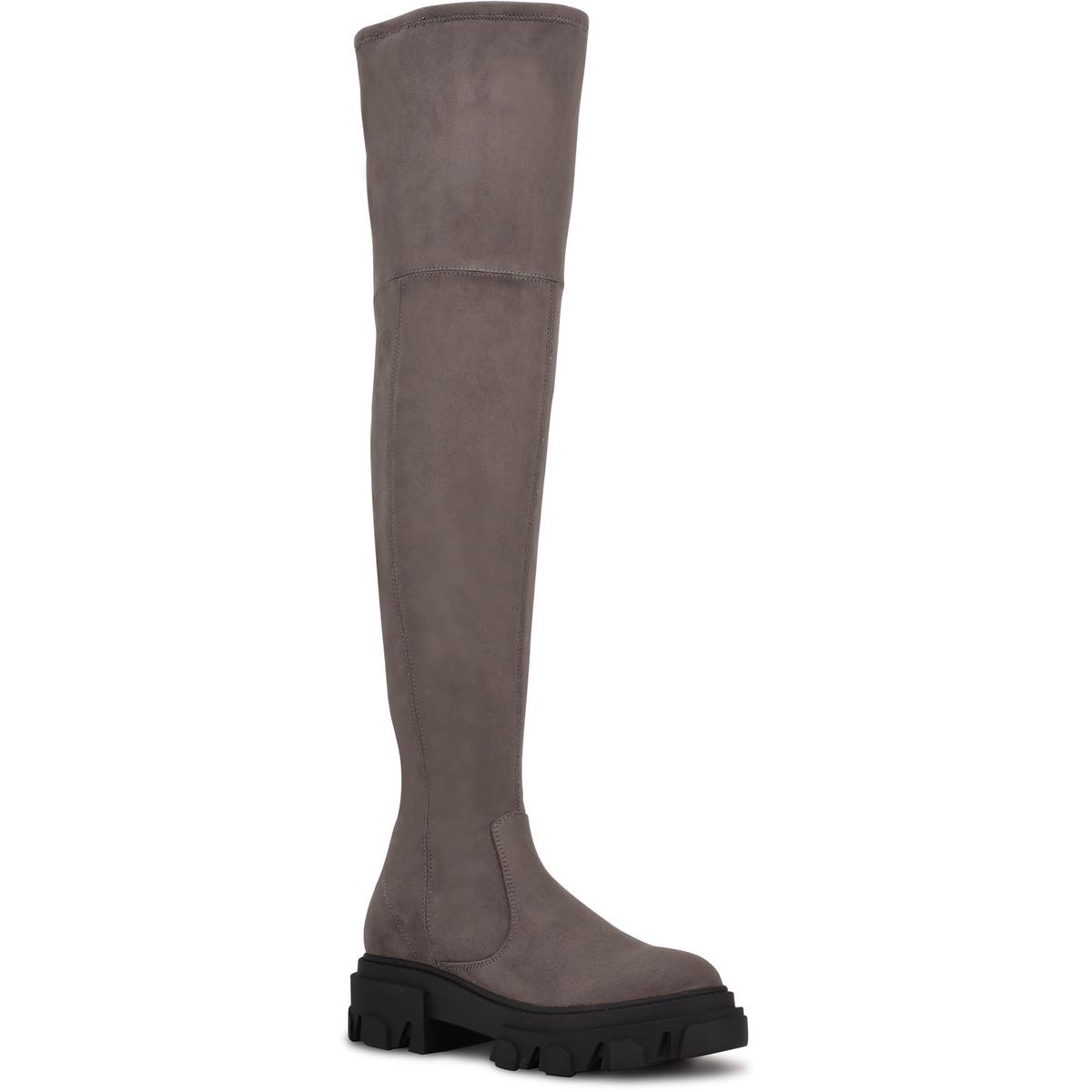 Nine west over the knee store boots suede