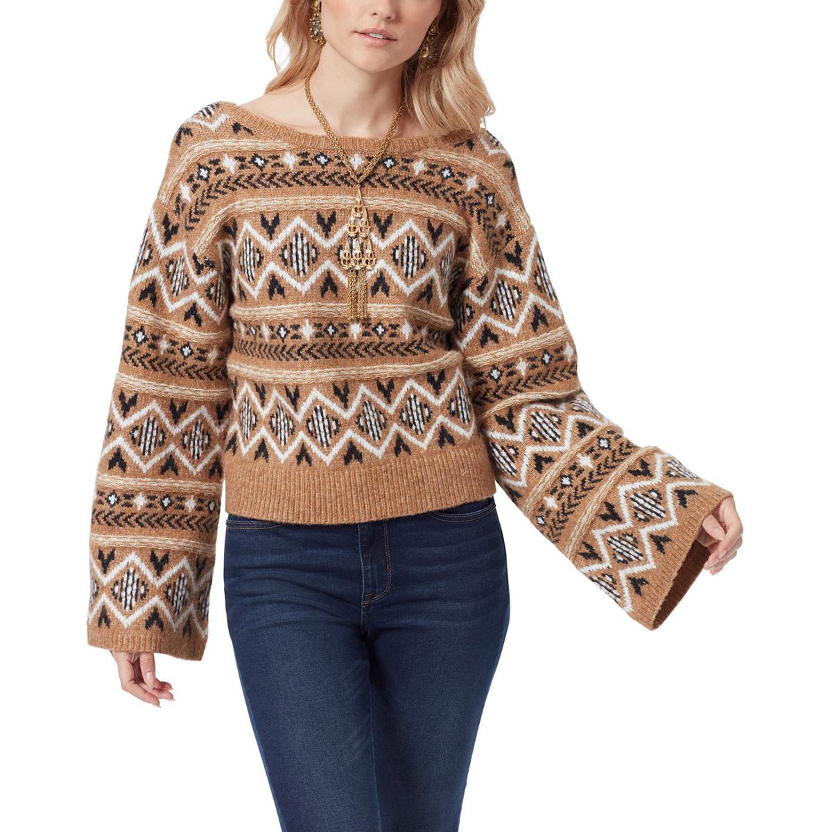 Metallic fair clearance isle sweater