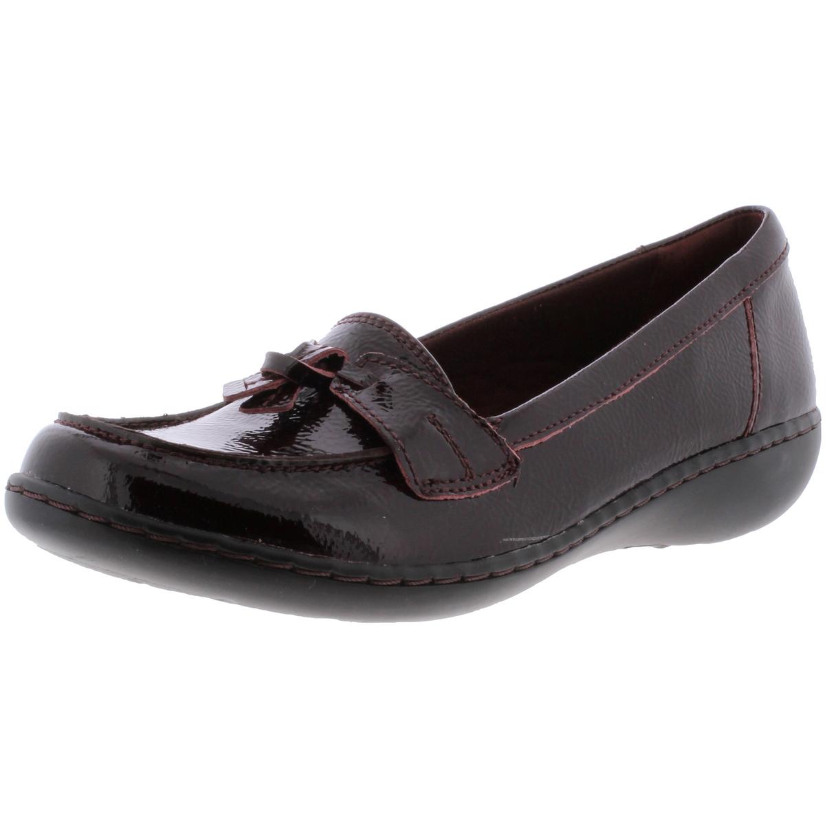 clarks wide fit loafers womens