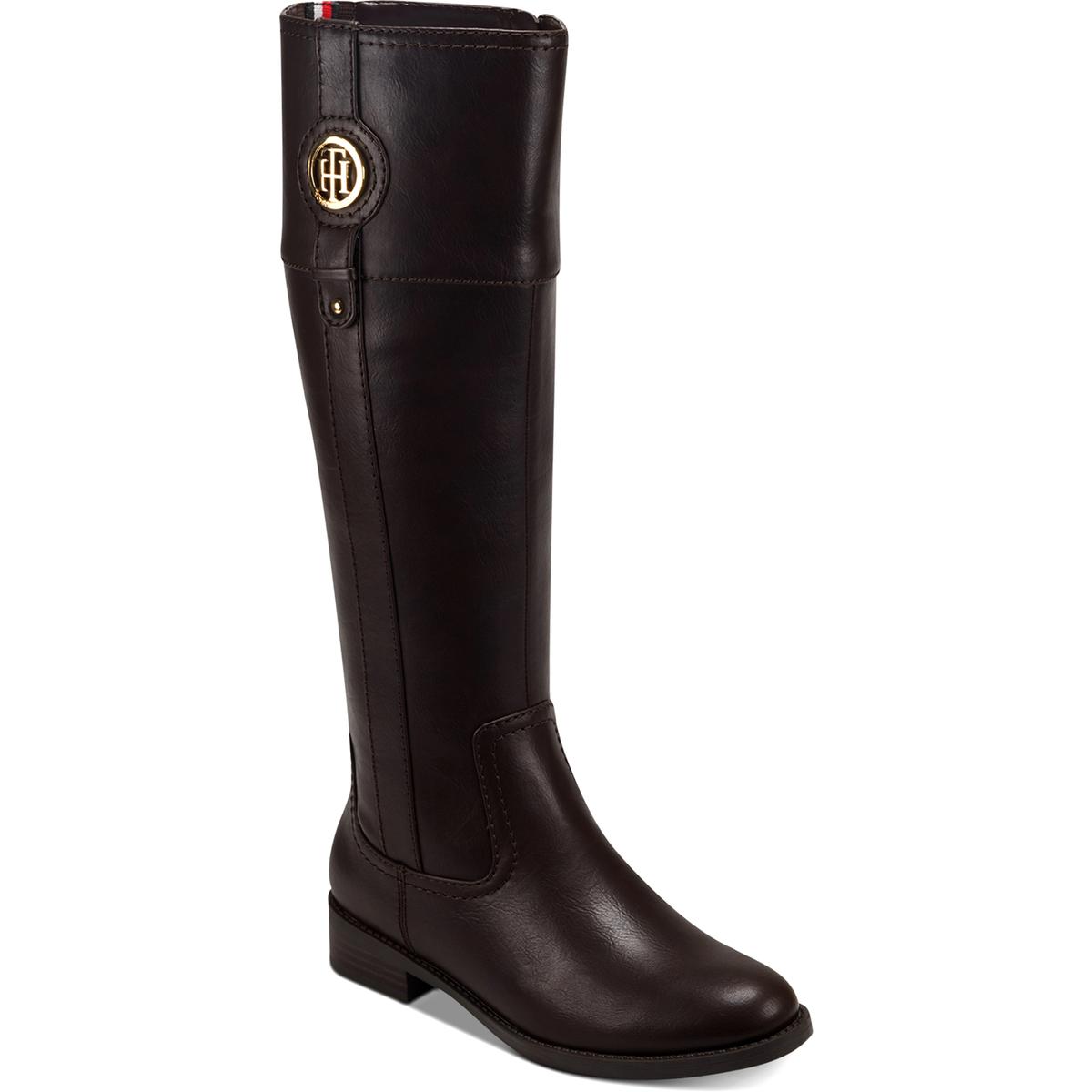 Tommy Hilfiger Womens Brown Riding Boots Shoes 6 Medium (B,M) BHFO 1517 ...