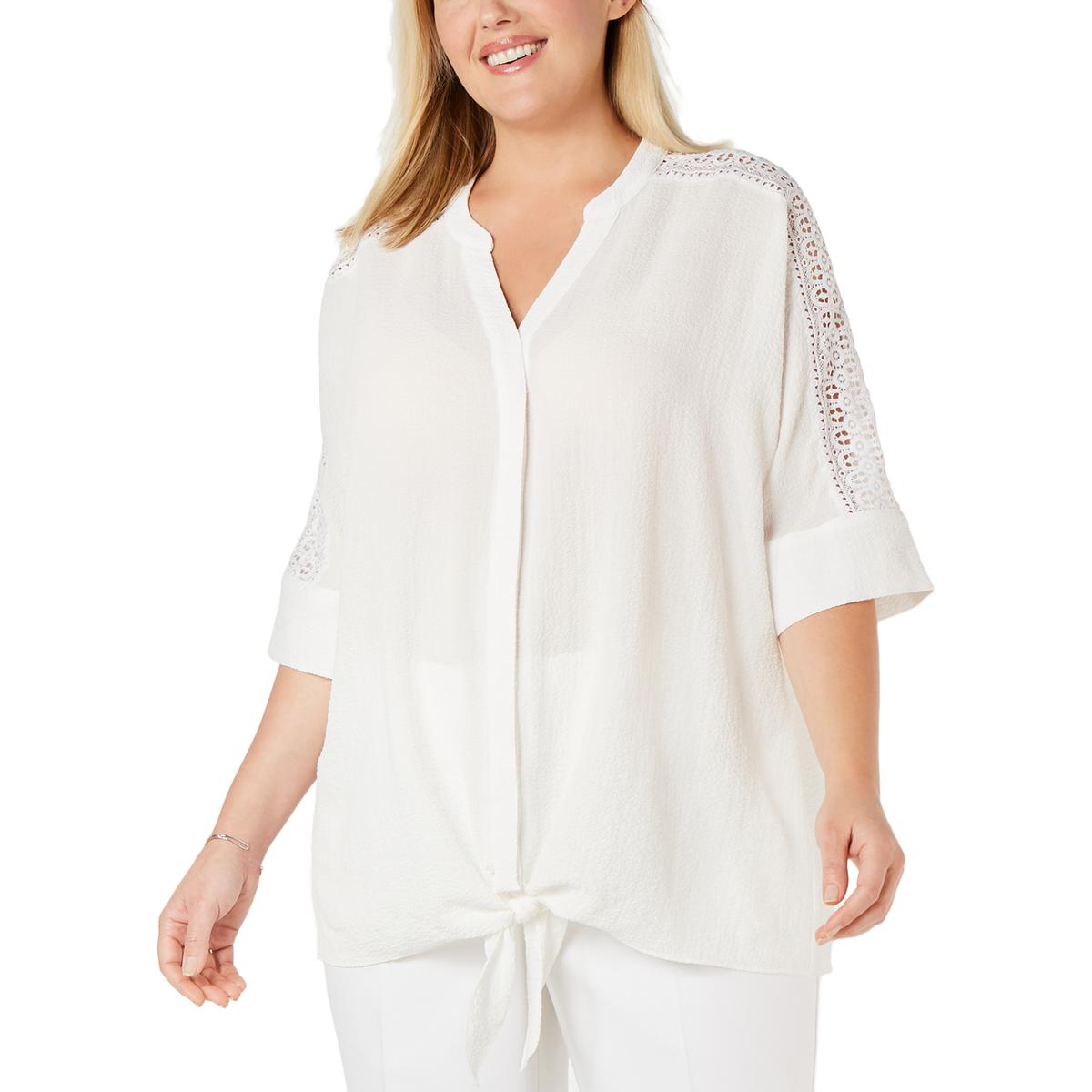 alfani lace top