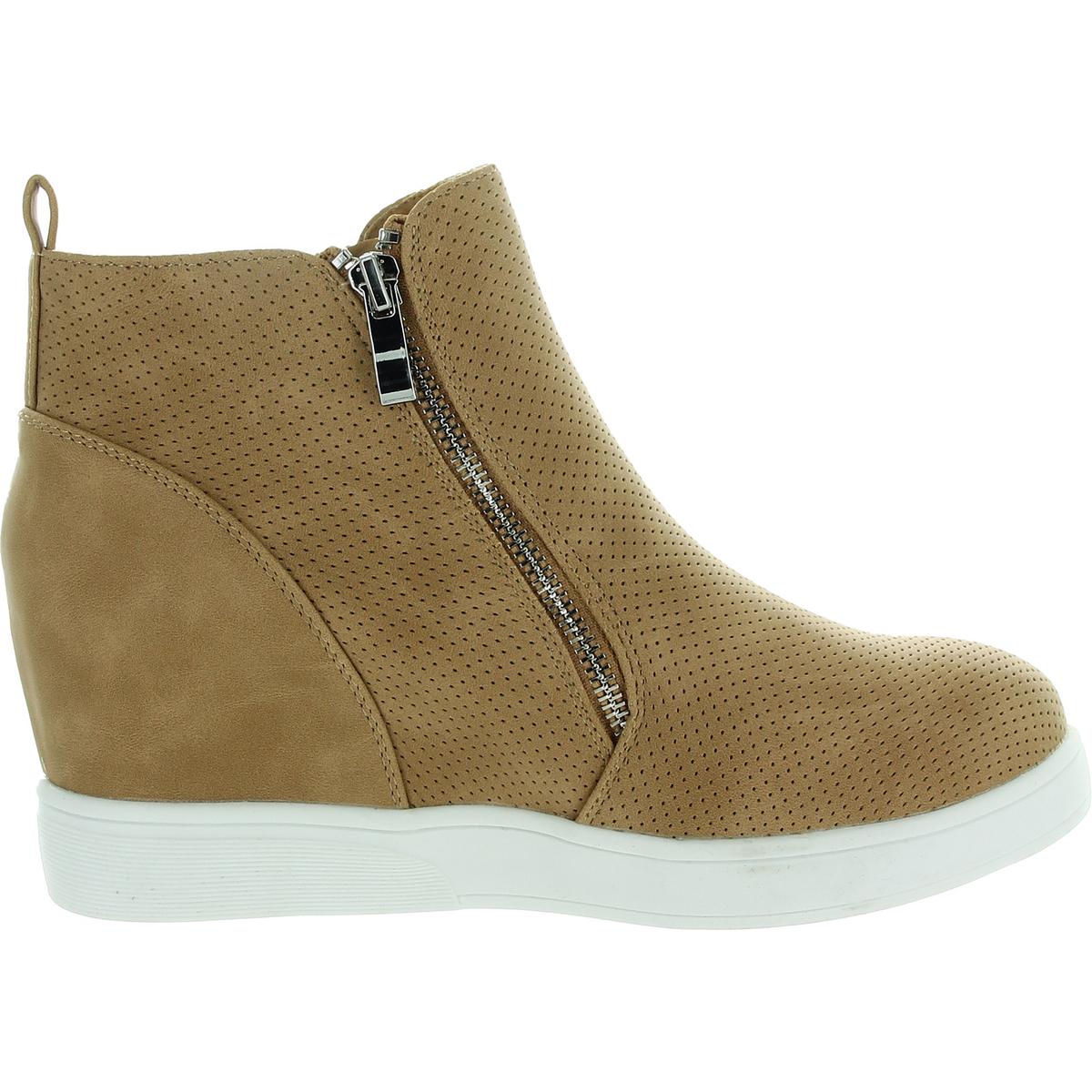 Journee Collection Womens Pennelope Zipper Round Toe Booties Shoes BHFO 5775 - Picture 13 of 14