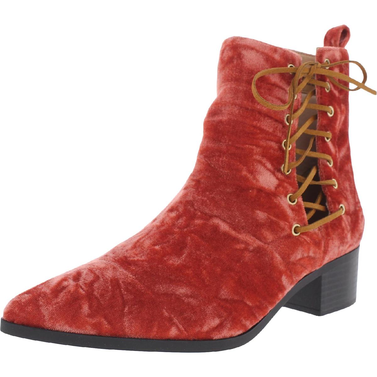 journee lace up booties