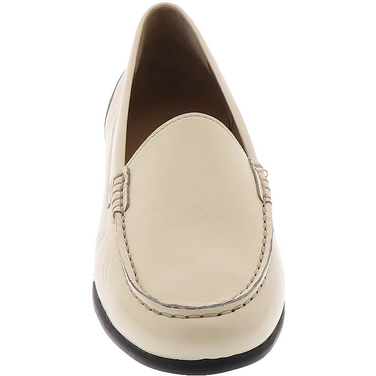Array Womens Katie Padded Insole Block Heel Slip On Loafers Shoes BHFO 6410 - Picture 5 of 6