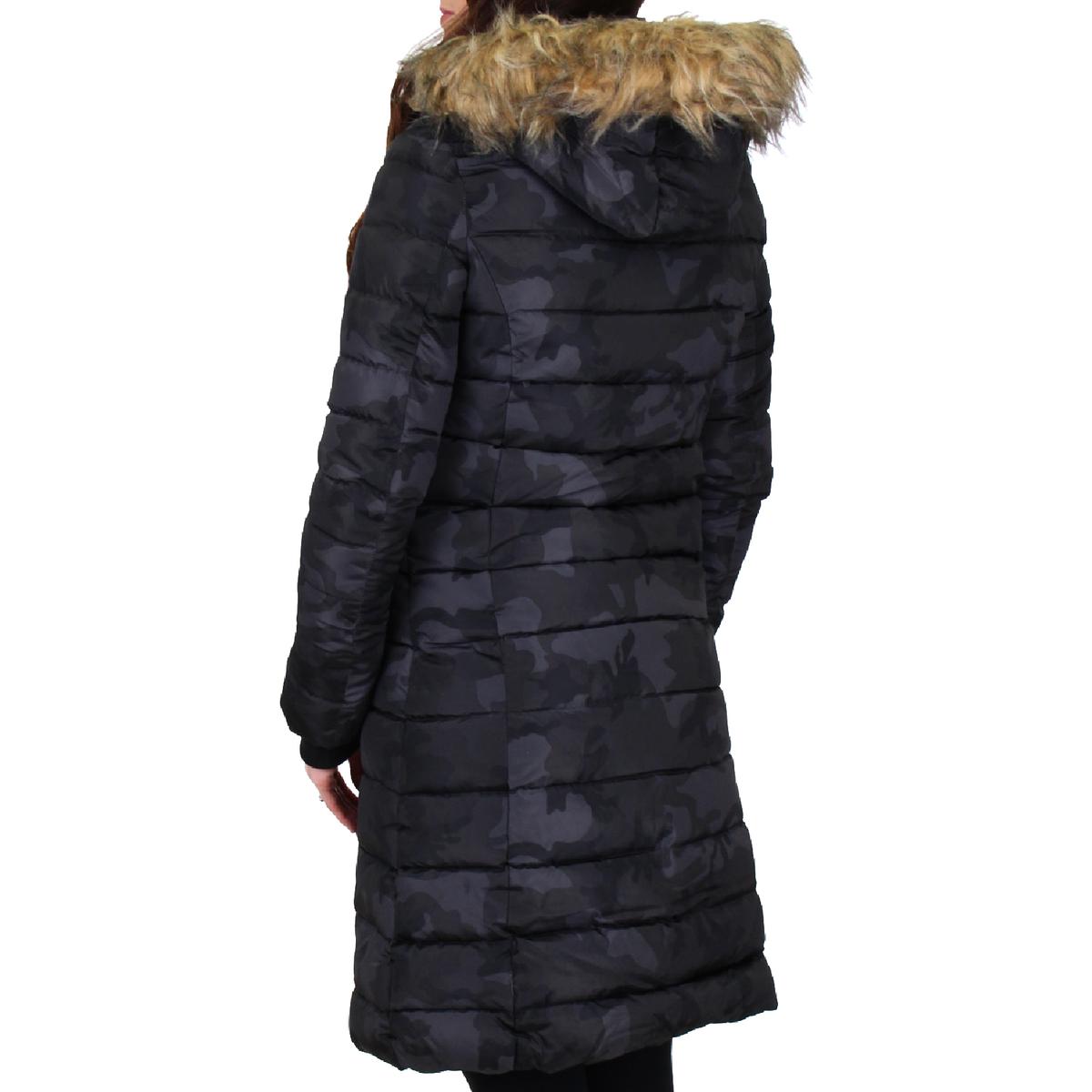 nanette lepore women's long puffer coat