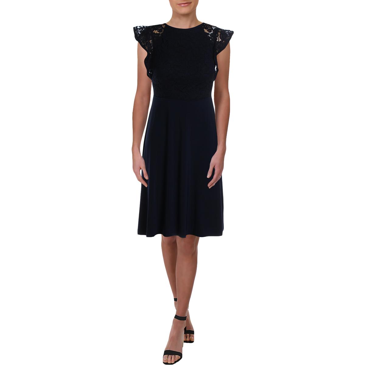 ralph lauren navy evening gown