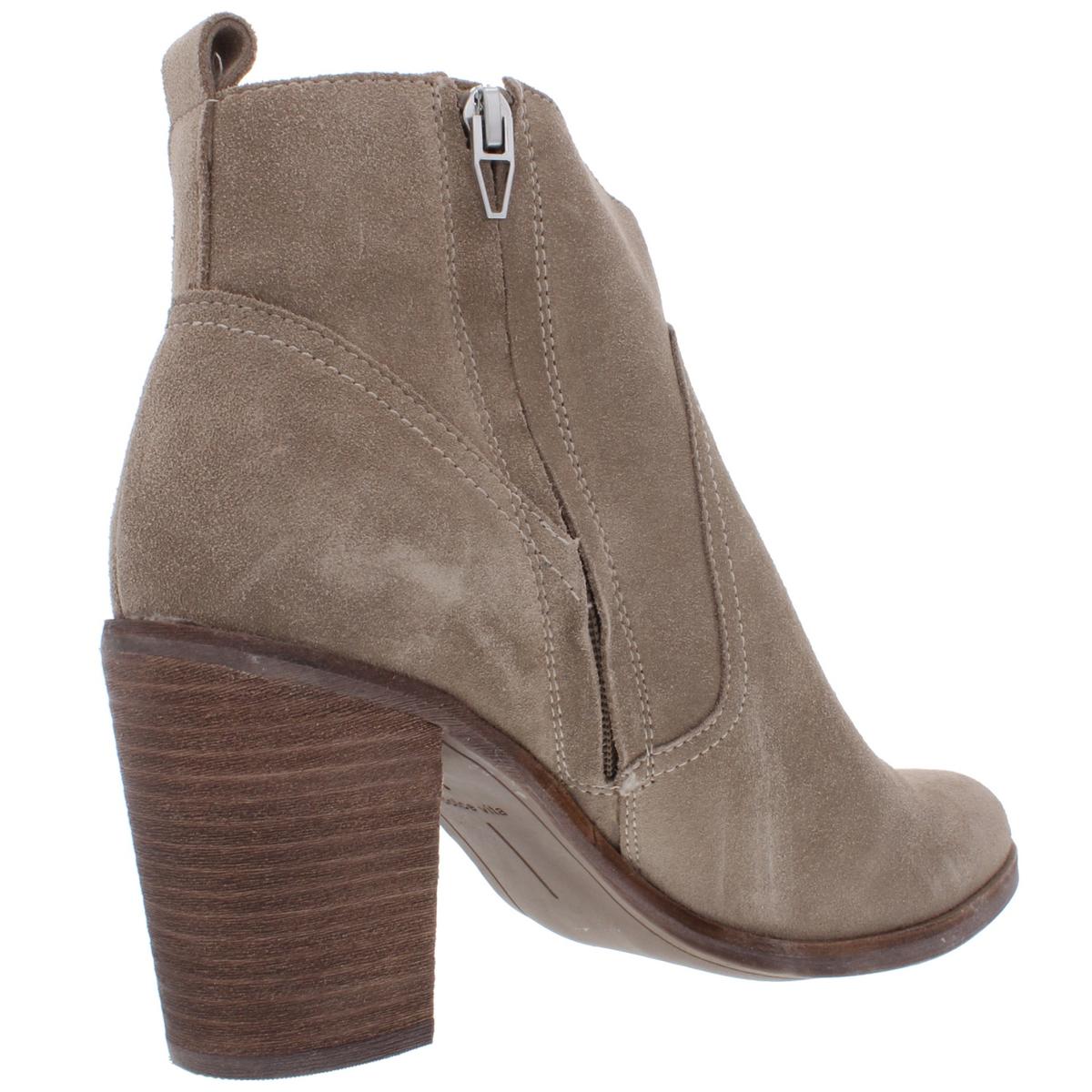 Dolce Vita Womens Saint Suede Ankle Stacked Booties Shoes BHFO 0142 | eBay