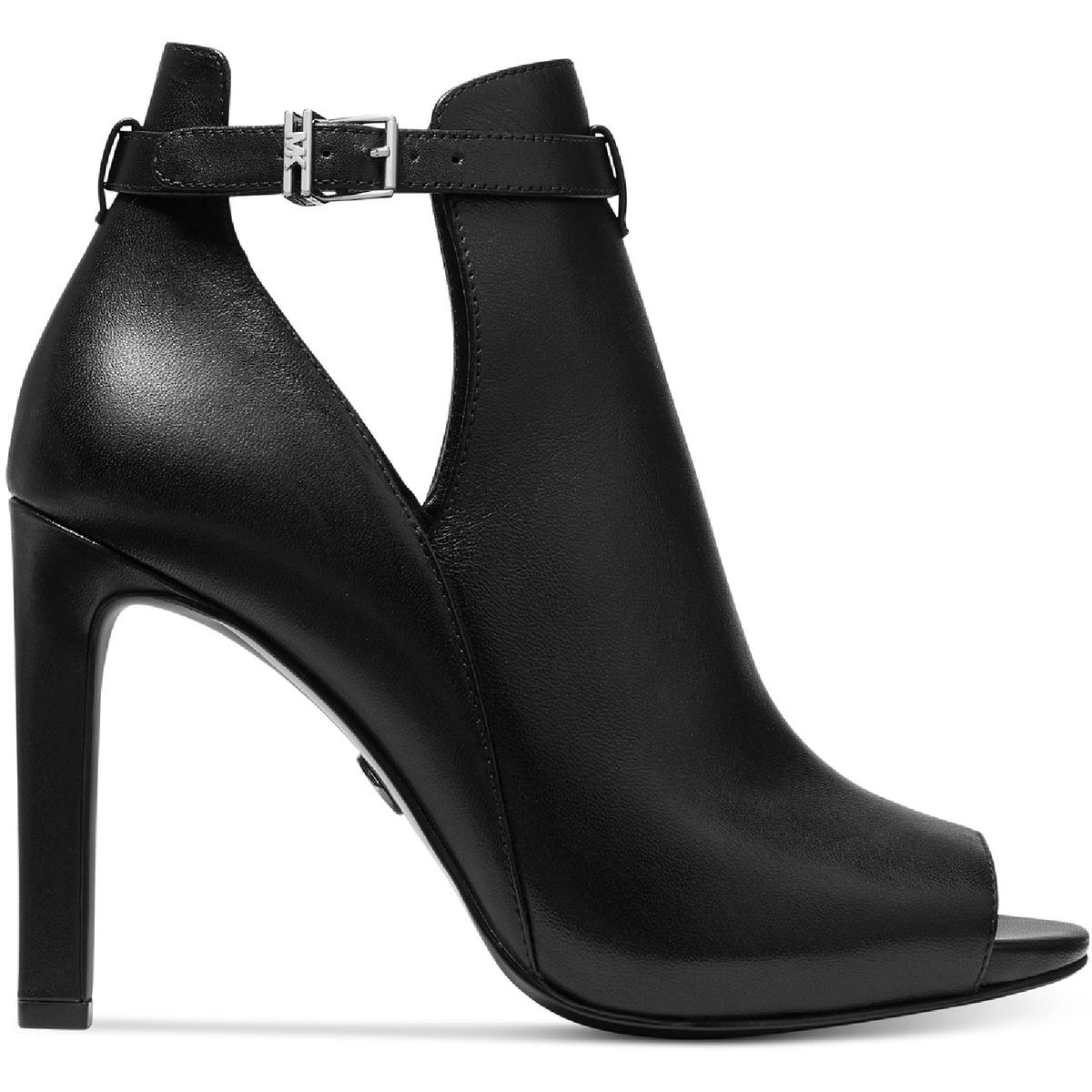 Michael kors peep 2025 toe booties