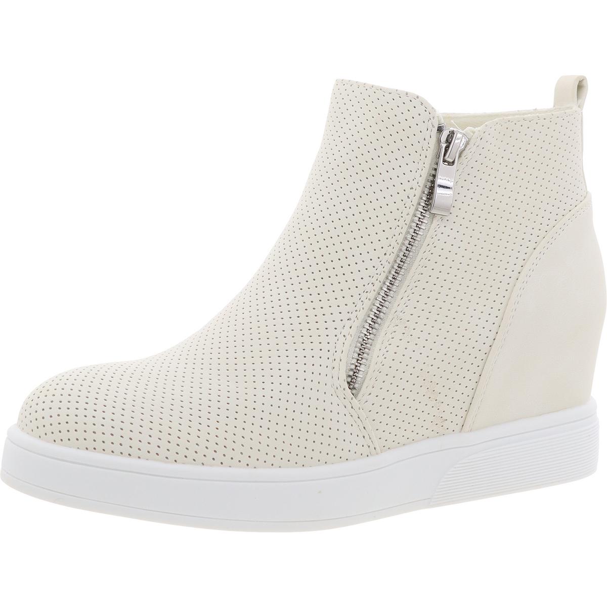 Journee Collection Womens Pennelope Zipper Round Toe Booties Shoes BHFO 5775 - Picture 10 of 14
