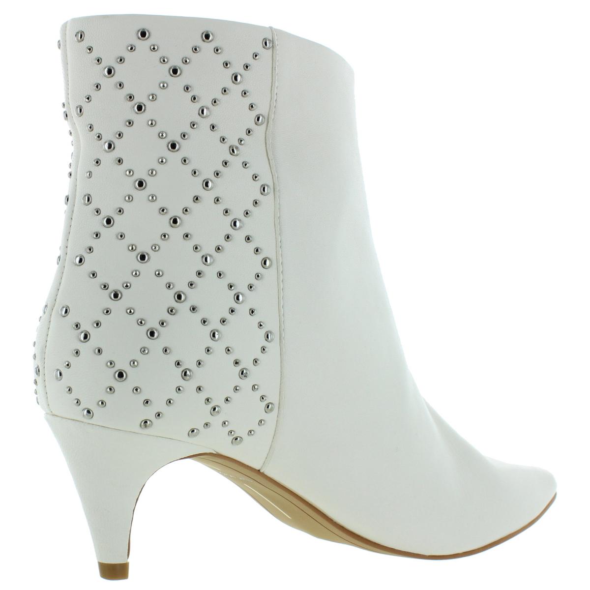 dolce vita white ankle boots
