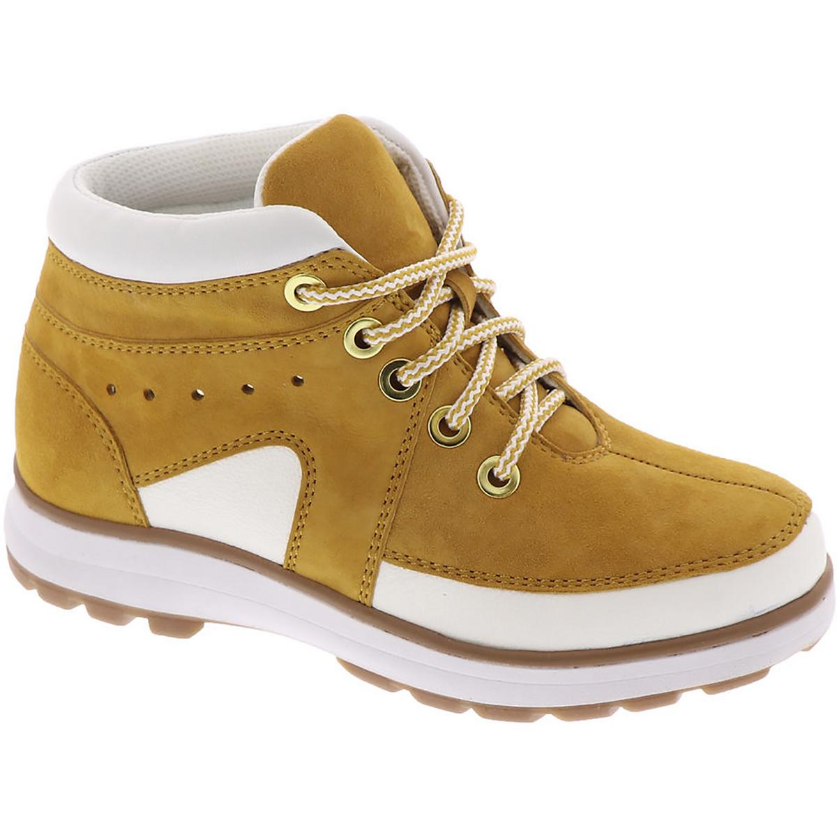 Array Womens Mazie Lace-Up Round Toe Flat Ankle Boots Shoes BHFO 2327 - Picture 10 of 12