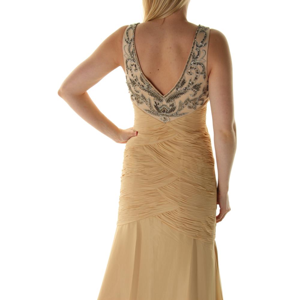 Sue Wong New Chiffon Beaded Full Length Formal Dress Gown BHFO | eBay