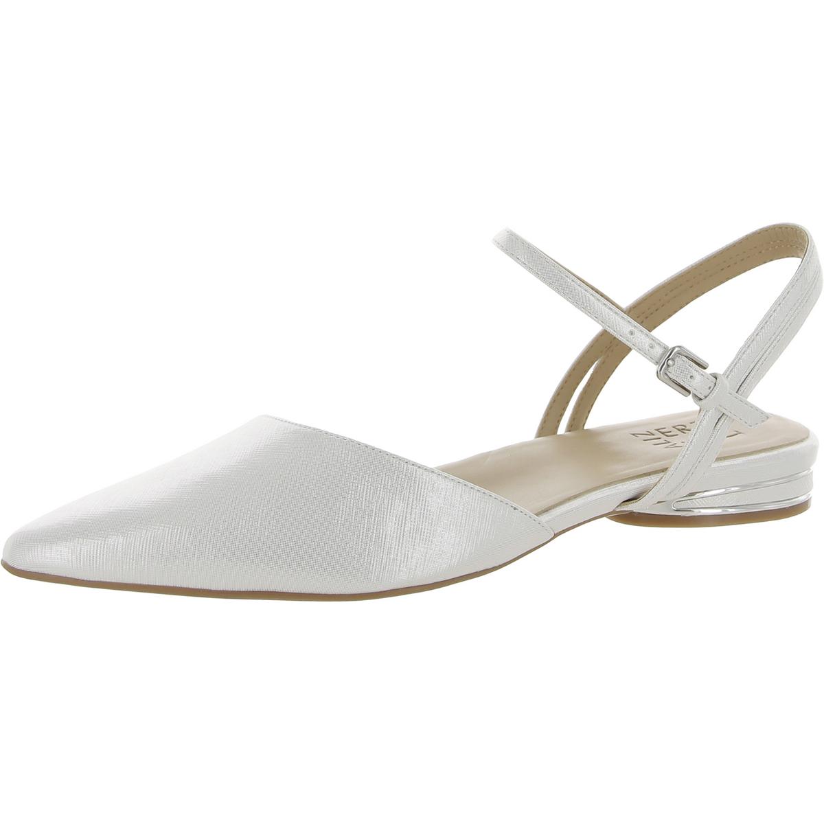 Женские туфли Naturalizer Blaise Silver Mary Janes среднего размера (B,M) BHFO 4360
