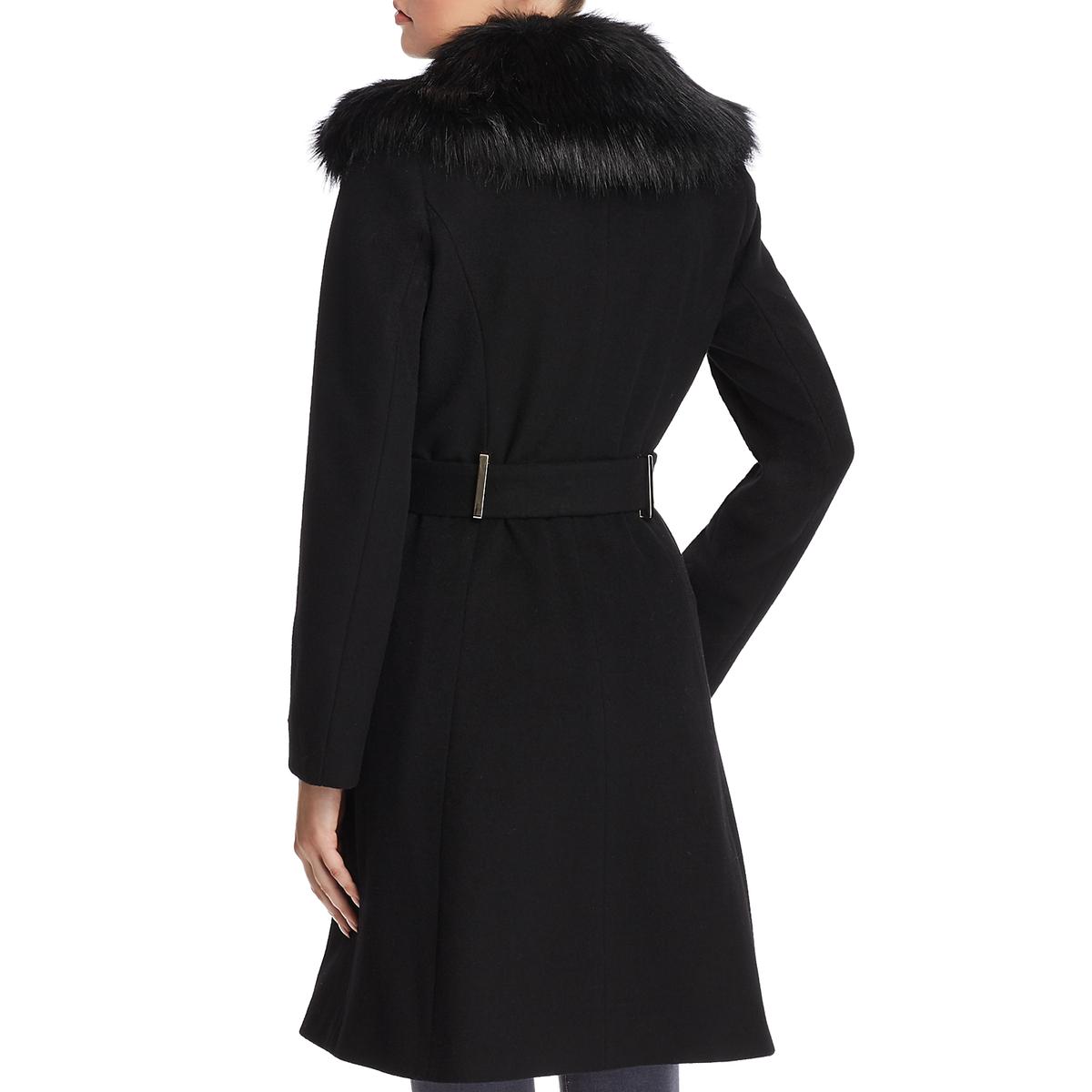 tahari faux fur wrap