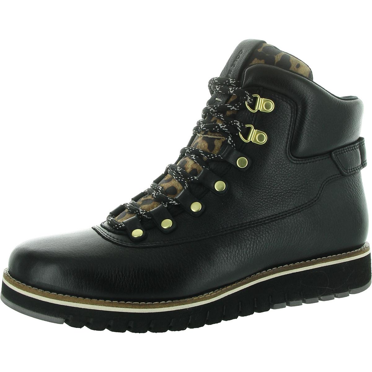 Женские черные непромокаемые ботильоны Cole Haan 9 Medium (B,M) BHFO 3059