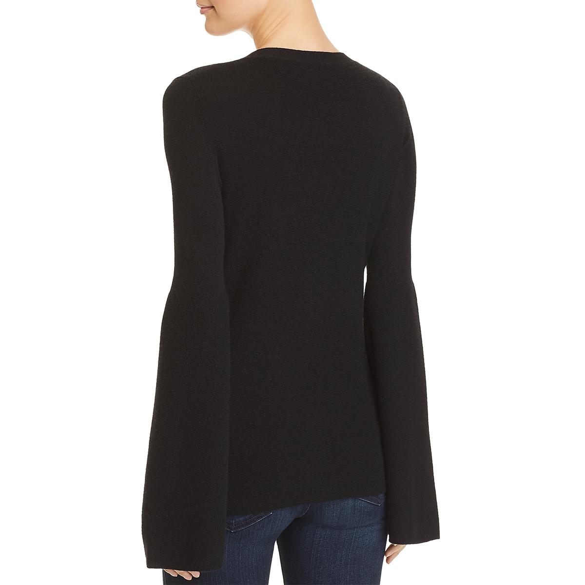 Theory Womens Black Cashmere V-Neck Cardigan Sweater Top P BHFO 7897 | eBay