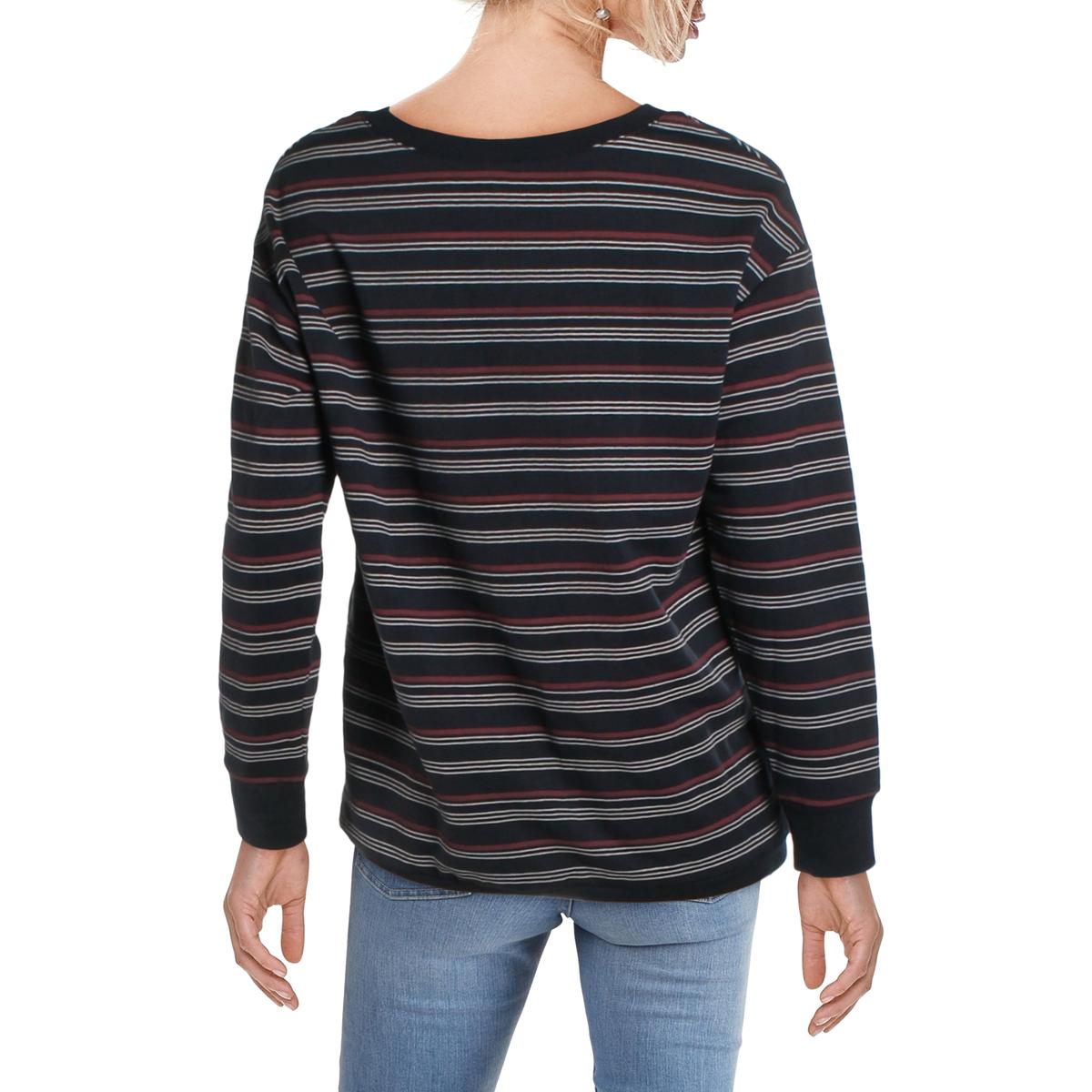 womens navy ribbed jumper