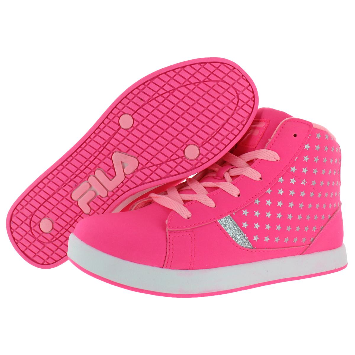 fila pink high tops