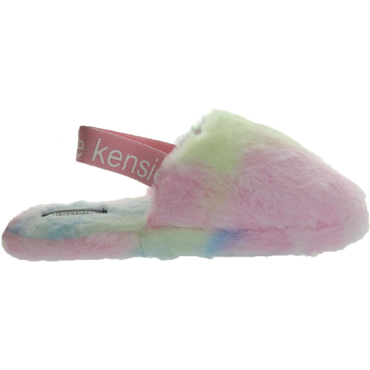 slingback slippers fluffy