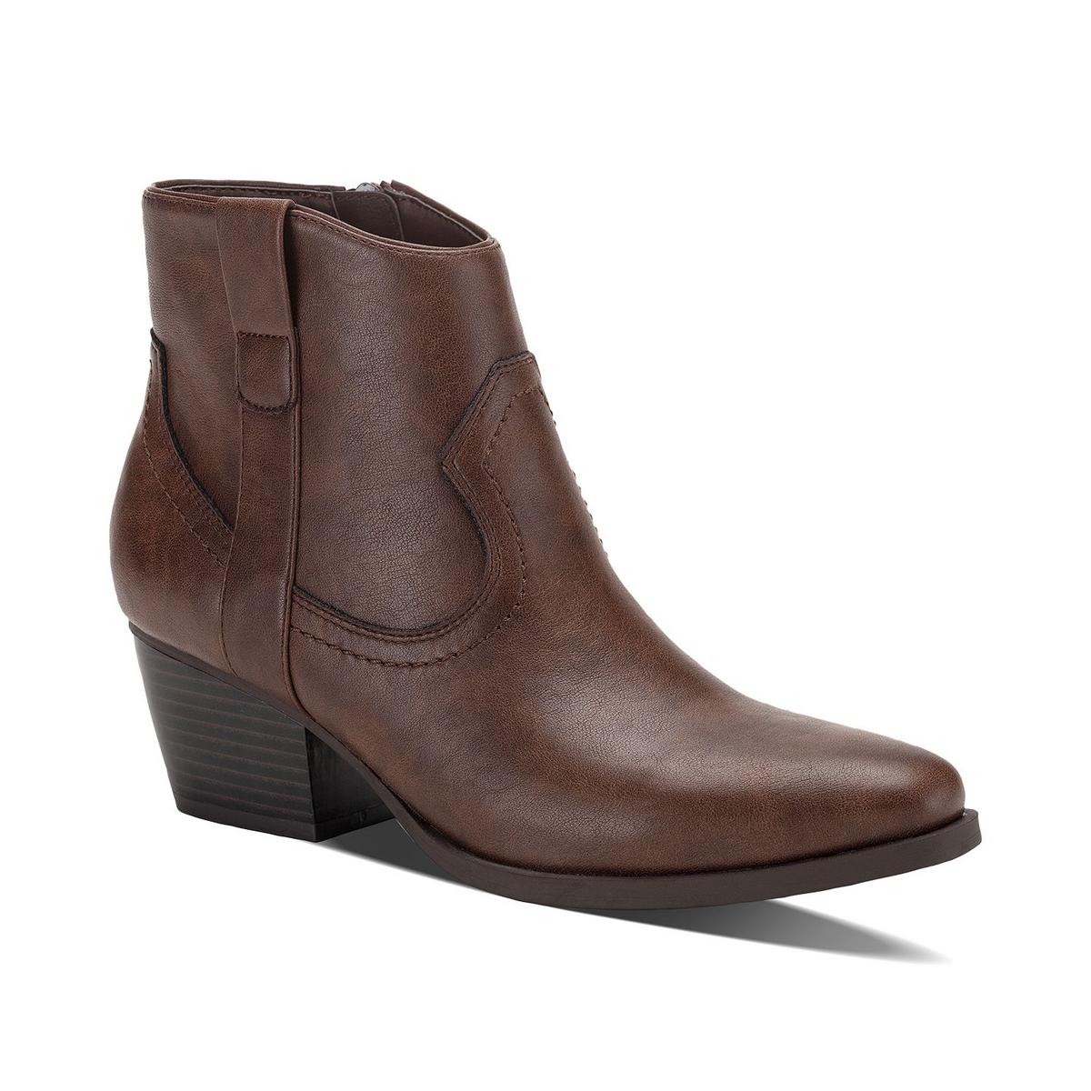 Style & Co. Perriee Damen-Cowboy-, Westernstiefel mit Reißverschluss Schuhe BHFO 4946 - Bild 7 von 9