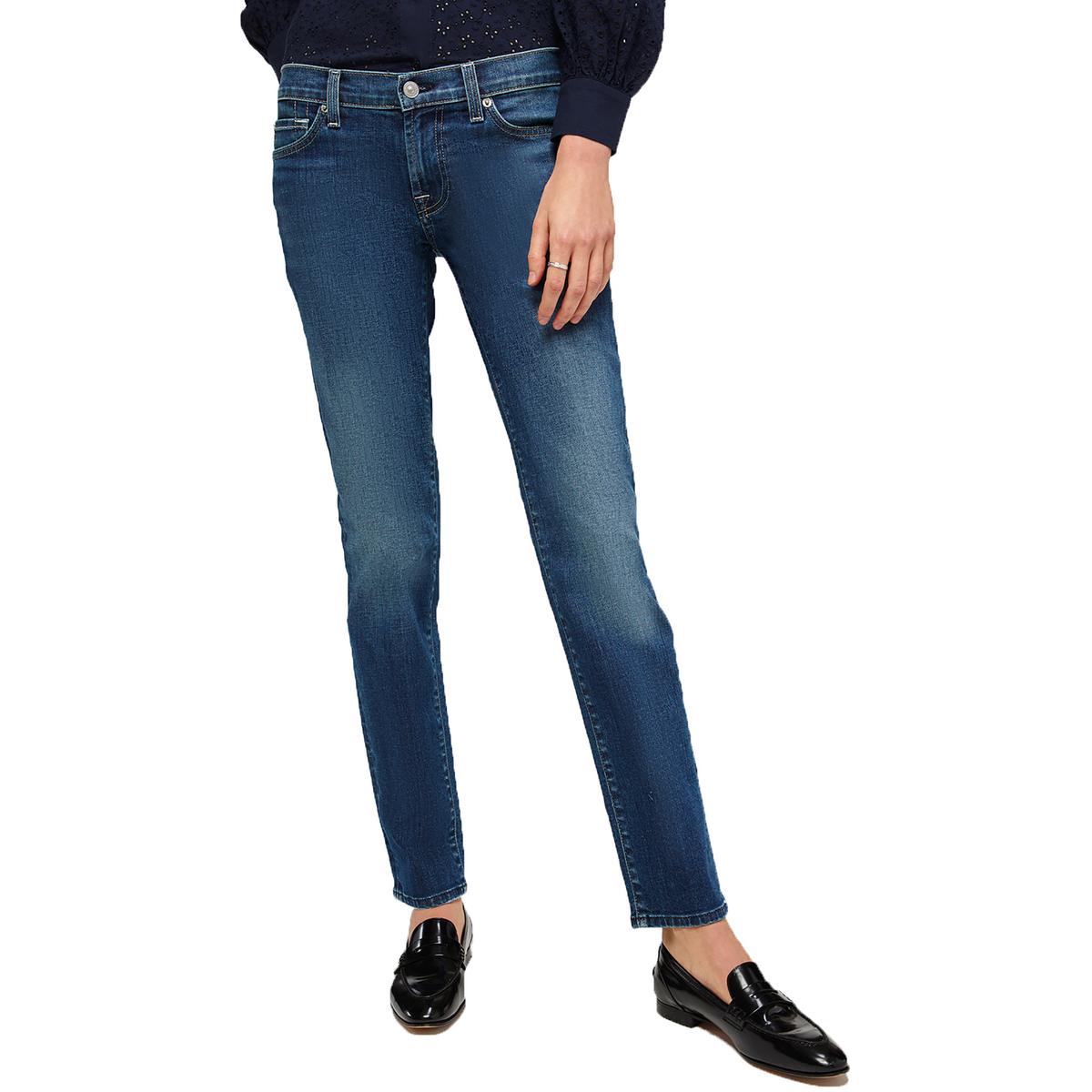 7 For All Mankind Damen Neuauflage Roxanne blau Denim Skinny Jeans 23 Brittany and Hanna Factory Outlet 9302